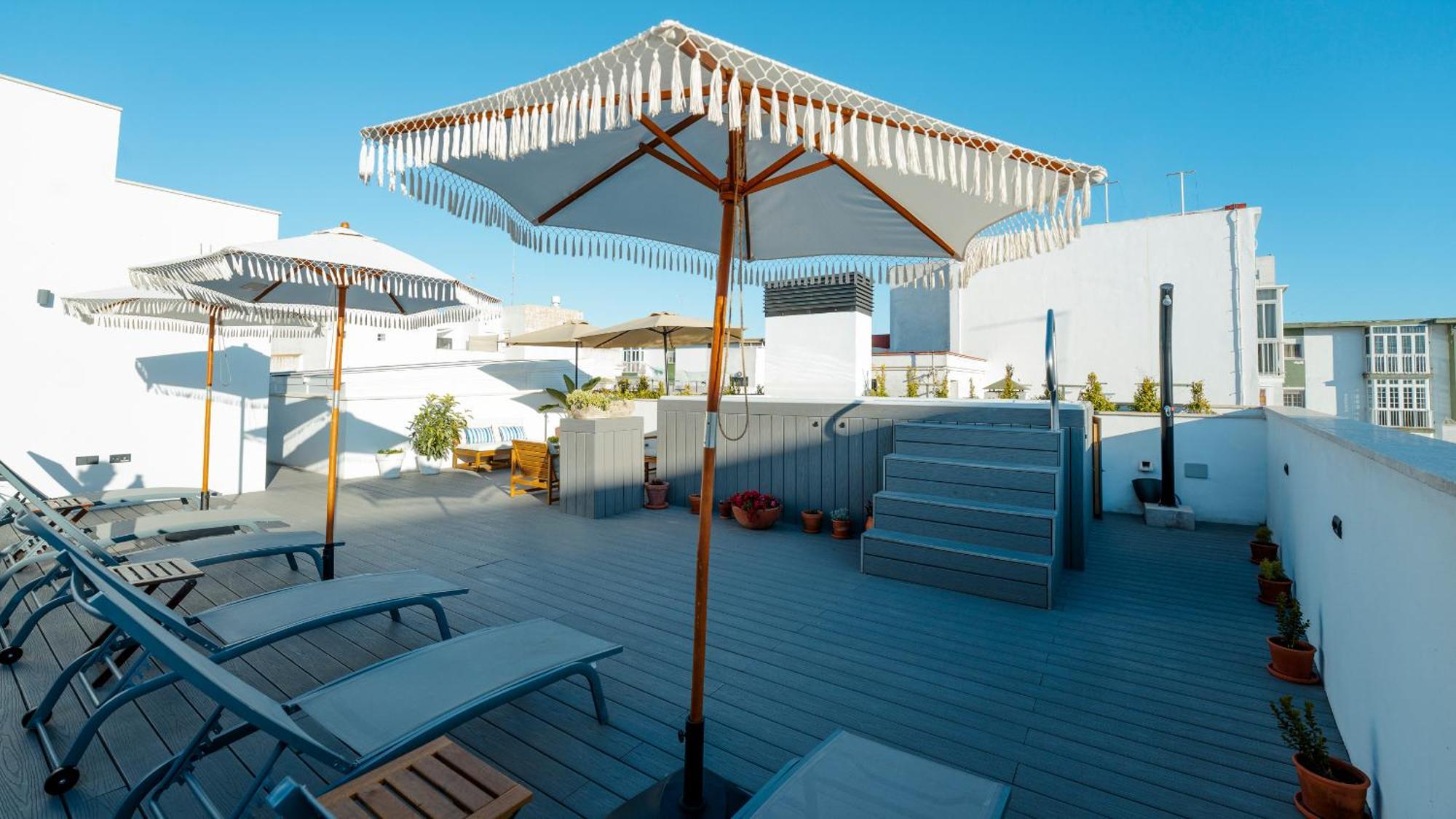 Aparthotel Luz De Gades - Suites Spa Gym - Adults Only Cadiz Luaran gambar